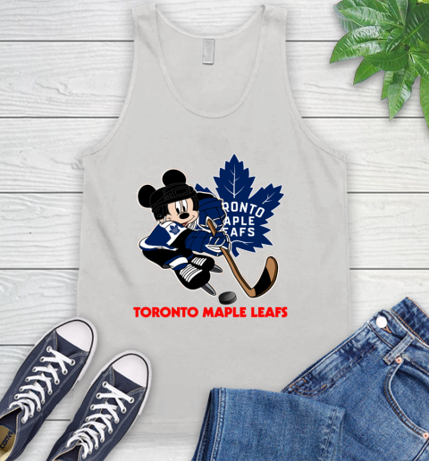 NHL Toronto Maple Leafs Mickey Mouse Disney Hockey T Shirt Tank Top
