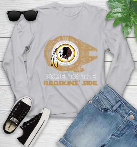 NFL Come To The Washington Redskins Wars Football Sports Youth Long Sleeve 5