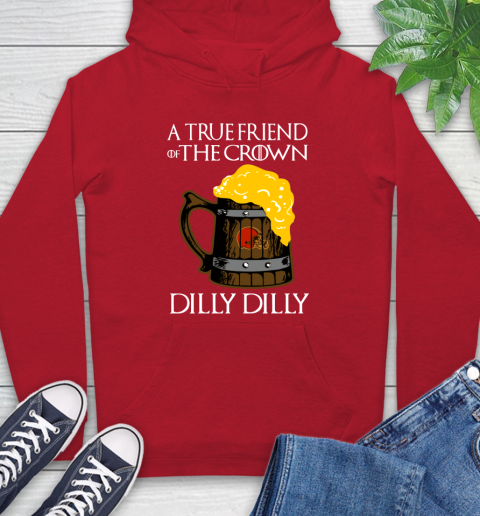 NFL Cleveland Browns A True Friend Of The Crown Game Of Thrones Beer Dilly Dilly Football Shirt Hoodie 10