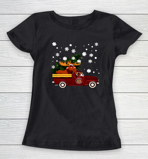 Chicago Blackhawks Bring Christmas Home NHL Women's T-Shirt