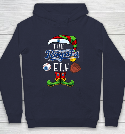 Kansas City Royals Christmas ELF Funny MLB Hoodie 2