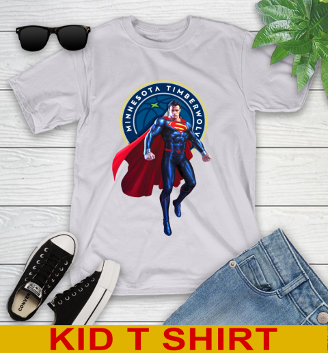 NBA Awesome Superman Basketball Sports Minnesota Timberwolves 105