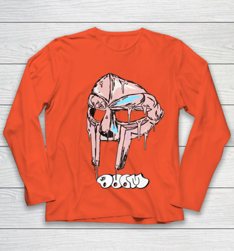 Tribute To M F Doom Villain Mask Gift Youth Long Sleeve 2