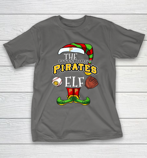 Pittsburgh Pirates Christmas ELF Funny MLB T-Shirt 8