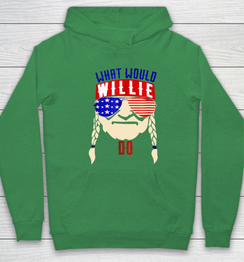 Willie Nelson shirt What would Willie do Hoodie 5