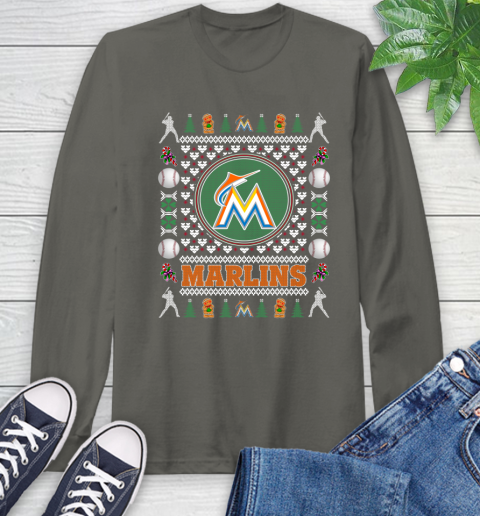 Miami Marlins Merry Christmas MLB Baseball Loyal Fan Ugly Shirt 64