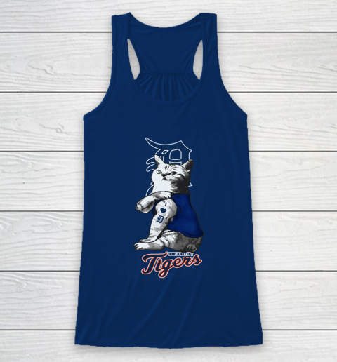MLB Baseball My Cat Loves Detroit Tigers Racerback Tank 7 MLB Baseball My Cat Loves Detroit Tigers Racerback Tank - Image 7
