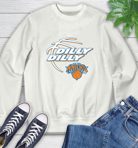 NBA New York Knicks Dilly Dilly Basketball Sports Sweatshirt