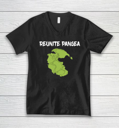 Reunite Pangea  Earth Science Geologist Geology V-Neck T-Shirt