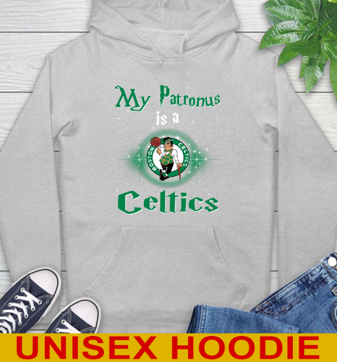 NBA Basketball Harry Potter My Patronus Is A Boston Celtics Hoodie 6