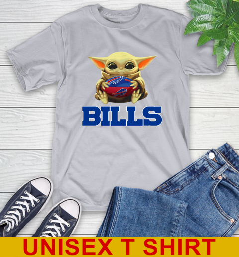 NFL Football Buffalo Bills Baby Yoda Star Wars Shirt T-Shirt 6