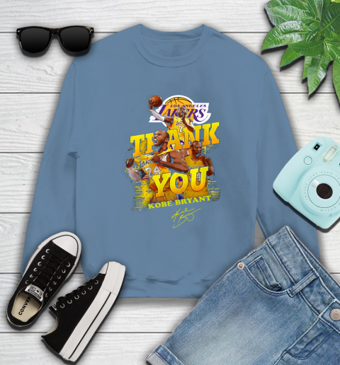 Great Thank you Kobe Bryant Los Angeles Lakers signature shirt 33