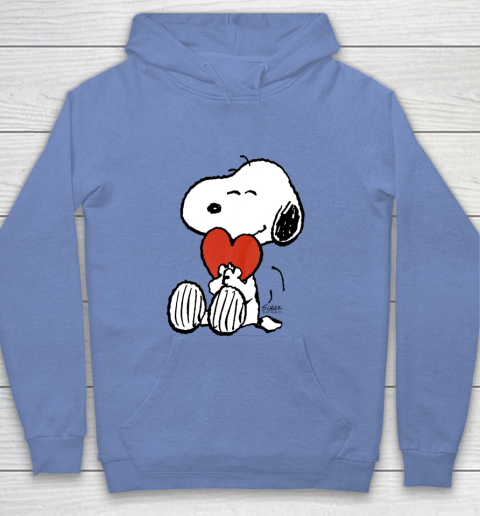Peanuts Snoopy Heart Valentine Youth Hoodie 7