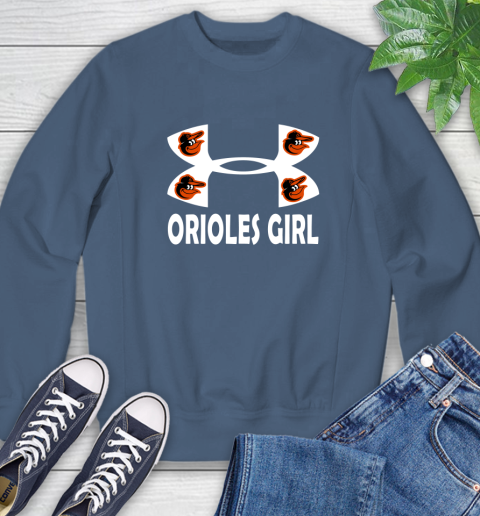 MLB Baltimore Orioles Under Armour Baseball Sports Sweatshirt 8