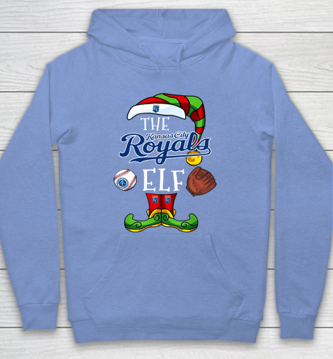 Kansas City Royals Christmas ELF Funny MLB Hoodie 8