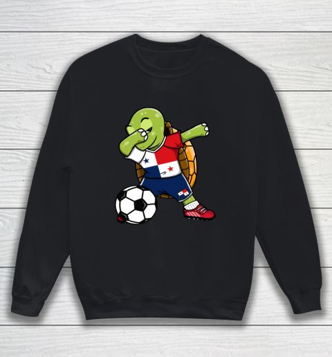 Dabbing Turtle Panama Soccer Fans Jersey Panamanian Football Sweatshirt
