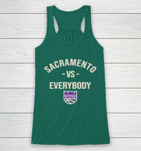 Sacramento Kings Vs Everybody Racerback Tank 5