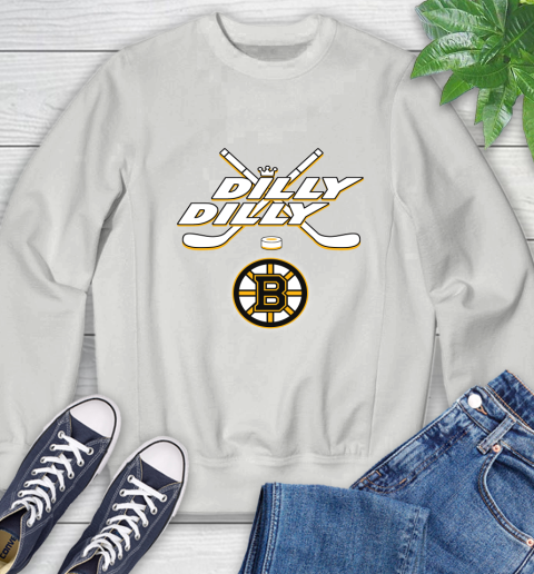 NHL Boston Bruins Dilly Dilly Hockey Sports Sweatshirt 5