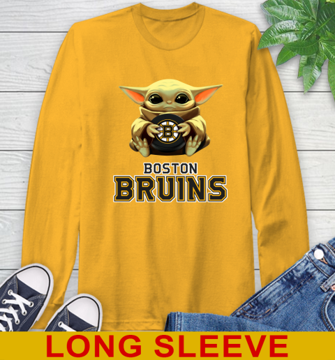 NHL Hockey Boston Bruins Star Wars Baby Yoda Shirt 60