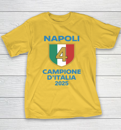 Napoli Campione D'Italia 2025 Youth T-Shirt 4