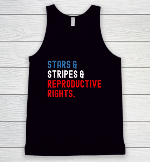 Stars Stripes Reproductive Rights Patriotic 4th Of July Tank Top