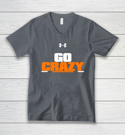 Go Crazy Cadillac V-Neck T-Shirt 3