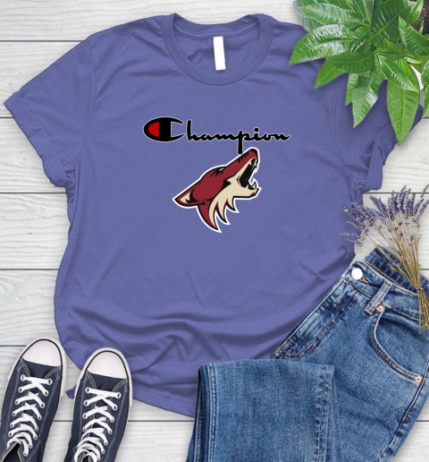 NHL Hockey Arizona Coyotes Champion Shirt Women's T-Shirt 12