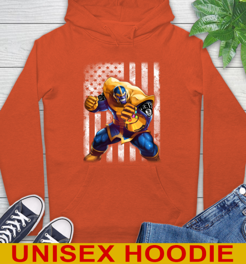 NBA Basketball Brooklyn Nets Thanos Marvel American Flag Shirt Hoodie 4