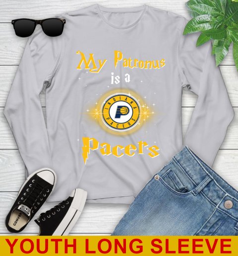 NBA Basketball Harry Potter My Patronus Is A Indiana Pacers Youth Long Sleeve 5