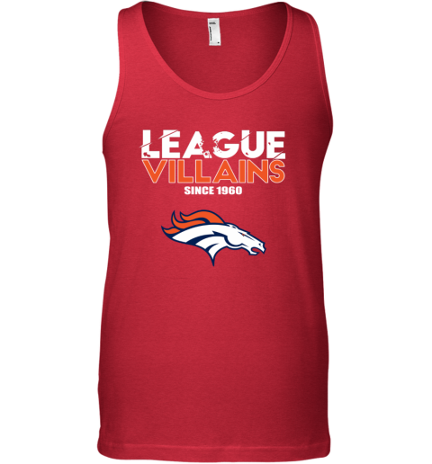 NFL League Villains Since 1960 Denver Broncos Long Sleeve T-Shirt -  Rookbrand