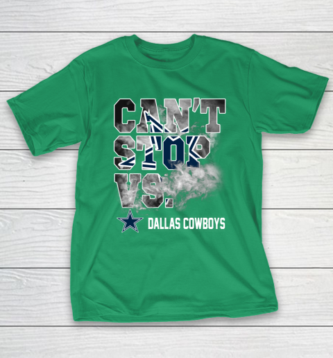 NFL Dallas Cowboys Can't Stop Vs T-Shirt 5