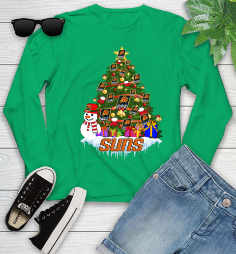Phoenix Suns Merry Christmas NBA Basketball Sports Youth Long Sleeve 6