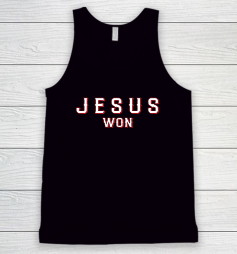 Jesus Won Texas Tank Top