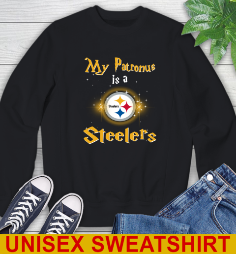 NFL Football Harry Potter My Patronus Is A Pittsburgh Steelers Sweatshirt