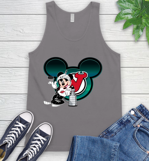 NHL New Jersey Devils Stanley Cup Mickey Mouse Disney Hockey T Shirt Tank Top 7
