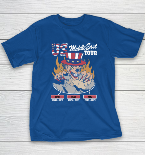 US Middle East Tour Iraq Iran AFG Youth T-Shirt 6