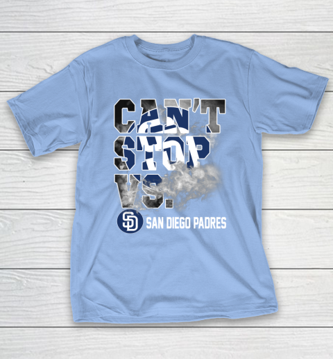 MLB San Diego Padres Baseball Can't Stop Vs Padres T-Shirt 10