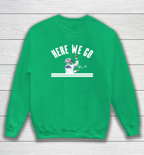 Dak Prescott Cowboys Here We Go Sweatshirt 4
