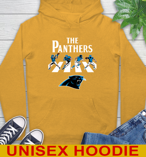 NFL Football Carolina Panthers The Beatles Rock Band Shirt Hoodie 2