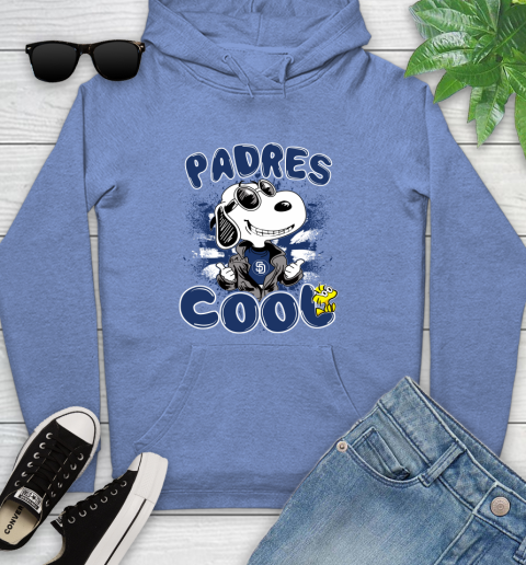 MLB Baseball San Diego Padres Cool Snoopy Shirt Youth Hoodie 11