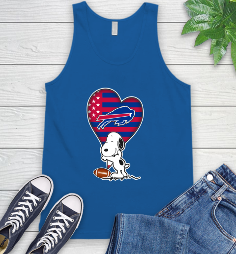 Buffalo Bills NFL Football The Peanuts Movie Adorable Snoopy Tank Top 5