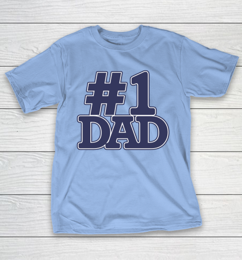 #1 Dad Father's Day T-Shirt 8
