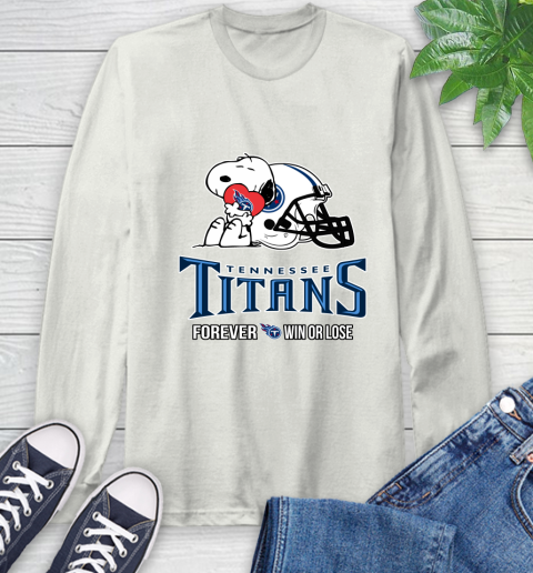 NFL The Peanuts Movie Snoopy Forever Win Or Lose Football Tennessee Titans 69
