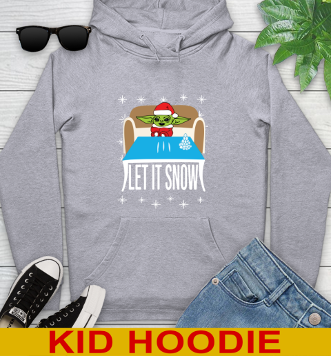 Christmas Baby Yoda And Cocaine Let It Snow Star Wars Shirts 133
