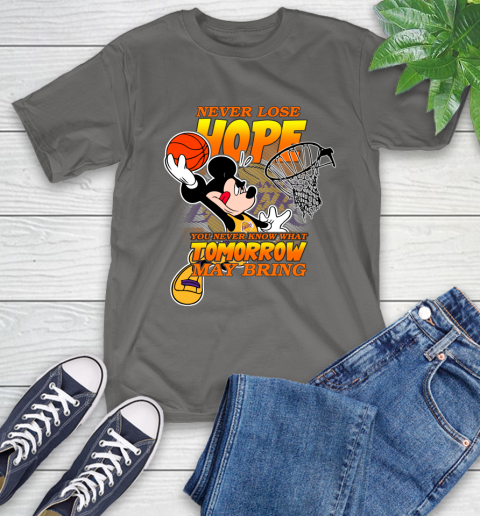 Los Angeles Lakers NBA Basketball Mickey Disney Never Lose Hope T-Shirt 10