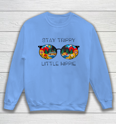 Stay Trippy Little Hippie Glasses Shirt Hippie Camping Gift