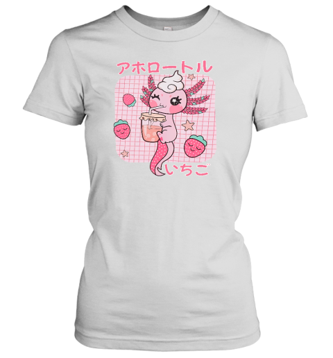 Michelle Otter Strawberry Axolotl Women's T