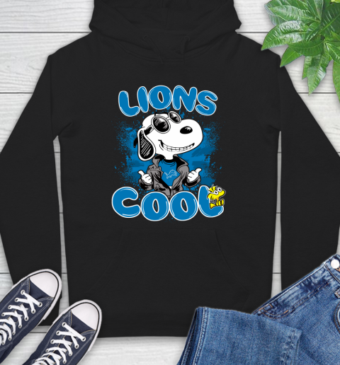 NFL Football Detroit Lions Cool Snoopy Shirt Hoodie