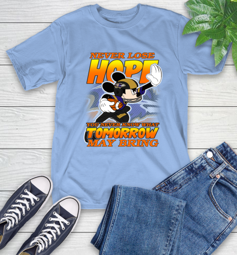 Buffalo Bills NFL Football Mickey Disney Never Lose Hope (2) T-Shirt 12
