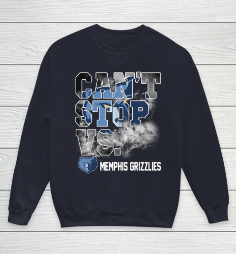 NBA Memphis Grizzlies Basketball Can't Stop Vs Youth Sweatshirt 2